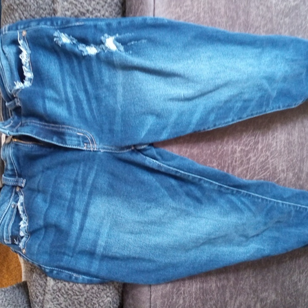 Kancan frayed jeans